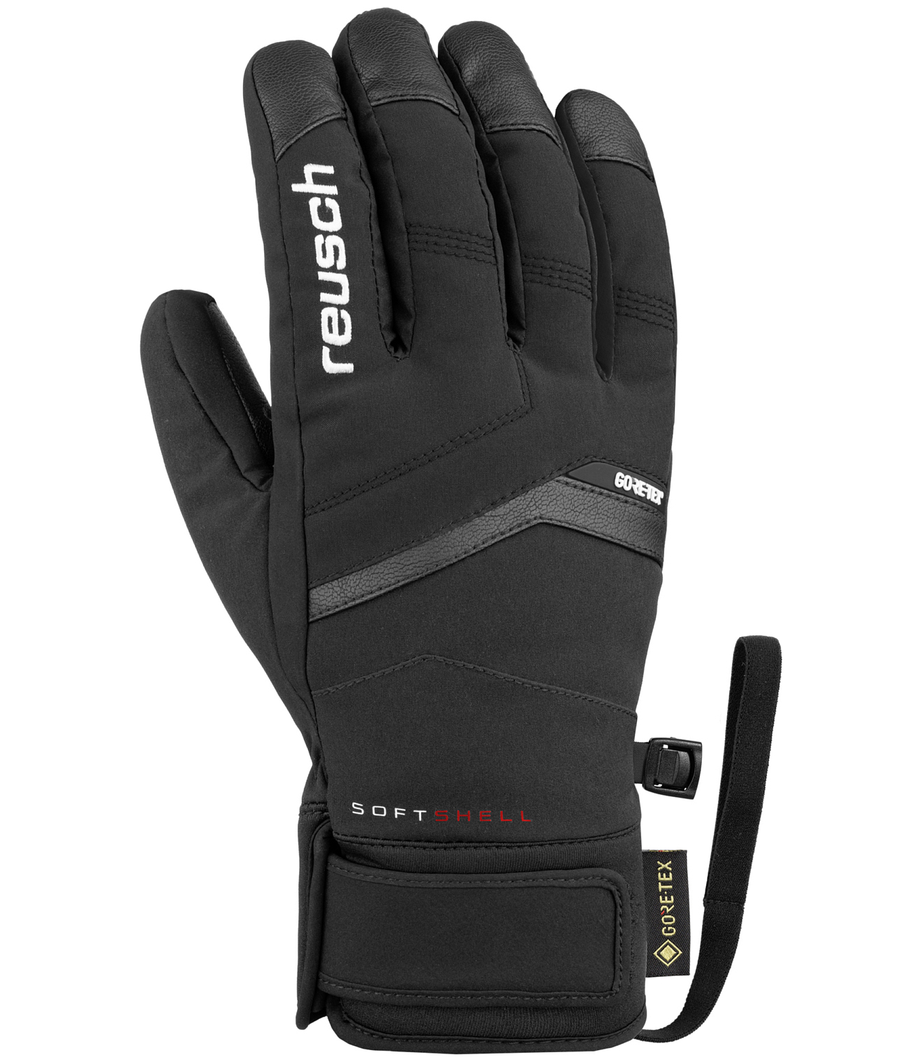 

Перчатки Reusch Blaster GTX, 2022, black/white,  Inch, Черный, Blaster GTX