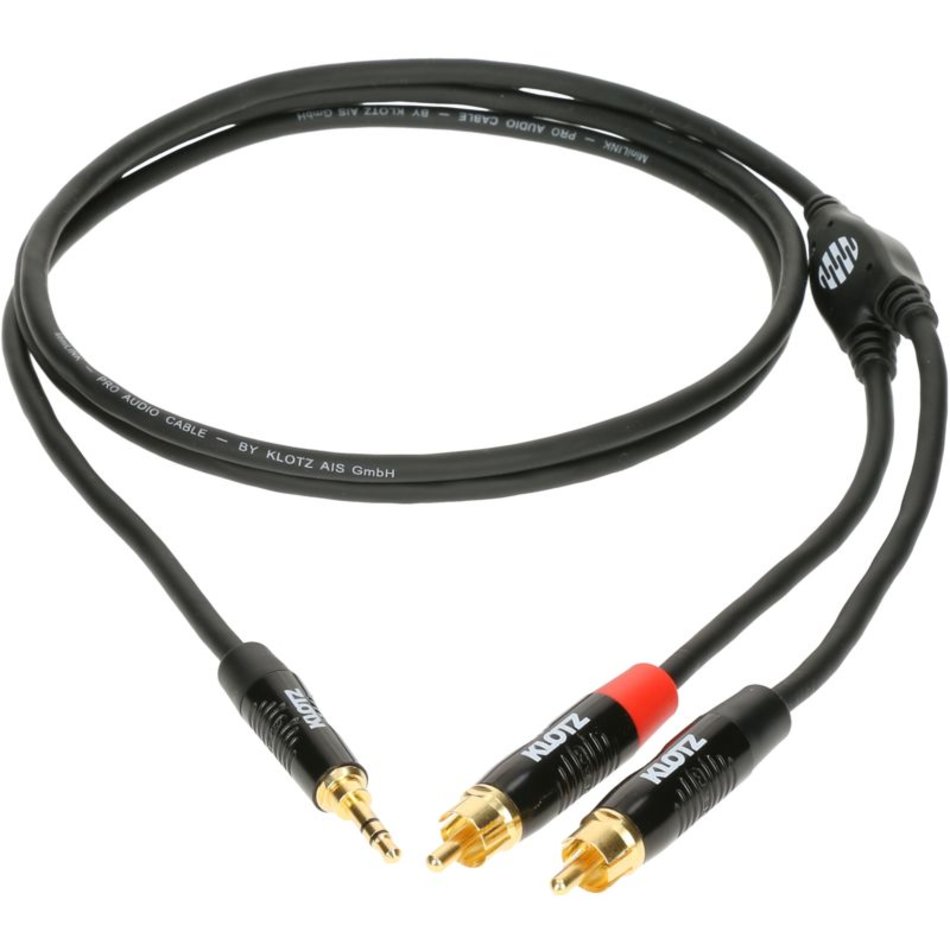 

Компонентный кабель Klotz KY7-300 серии MiniLink, Черный