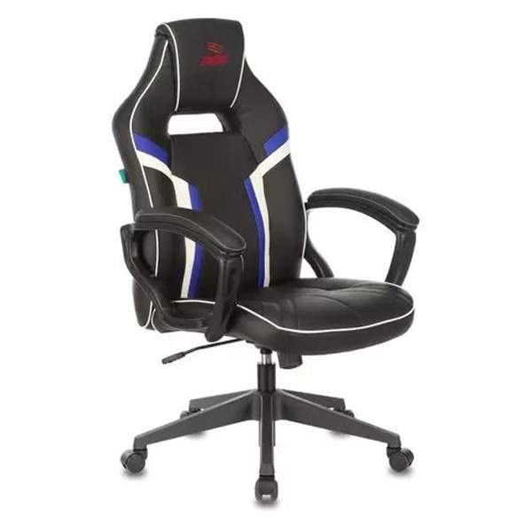 

Кресло игровое ZOMBIE Z3, черный/синий viking zombie z3 bl, Черный;синий;белый, Z3