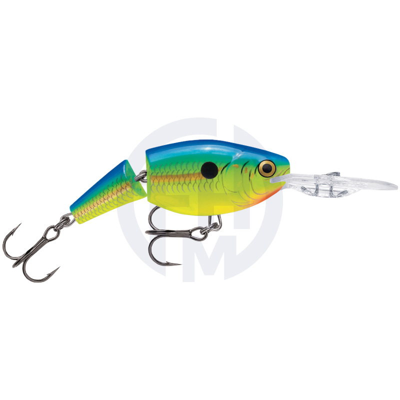 

Воблер Rapala Jointed Shad Rap JSR07 цвет PRT, Желтый;голубой;оранжевый, Jointed Shad Rap