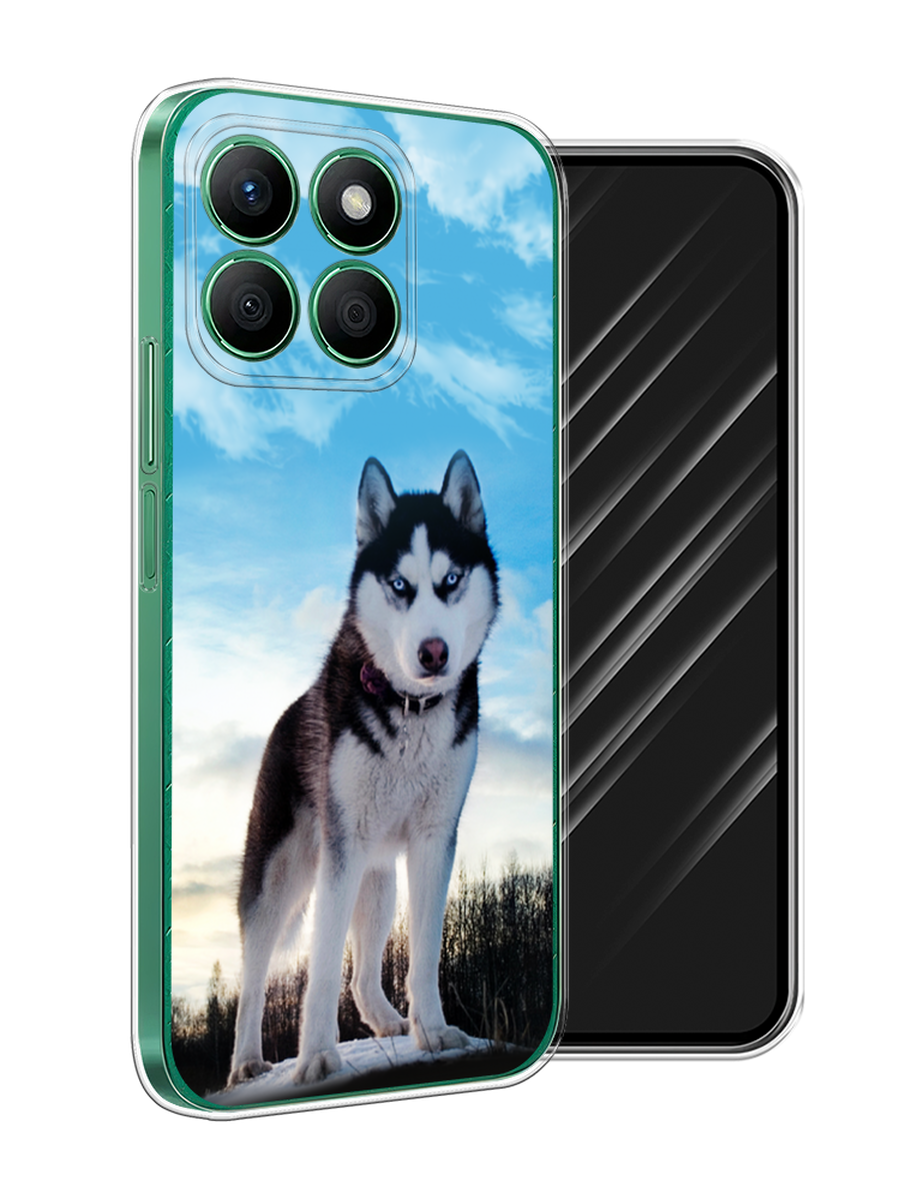 

Чехол Awog на Honor X8B "Хаски 3", Белый;черный;голубой, 6123250-1