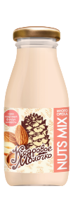 Молочко 5,5% кедровое пастеризованное Sava Nuts Mix с фундуком и миндалем 200 мл