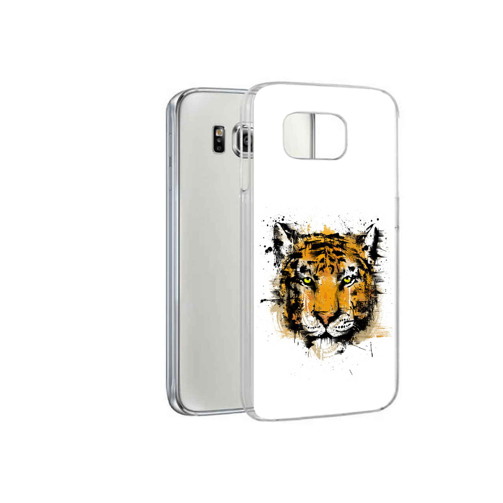 

Чехол MyPads Tocco для Samsung Galaxy S6 тигруля (PT12300.506.643), Прозрачный, Tocco