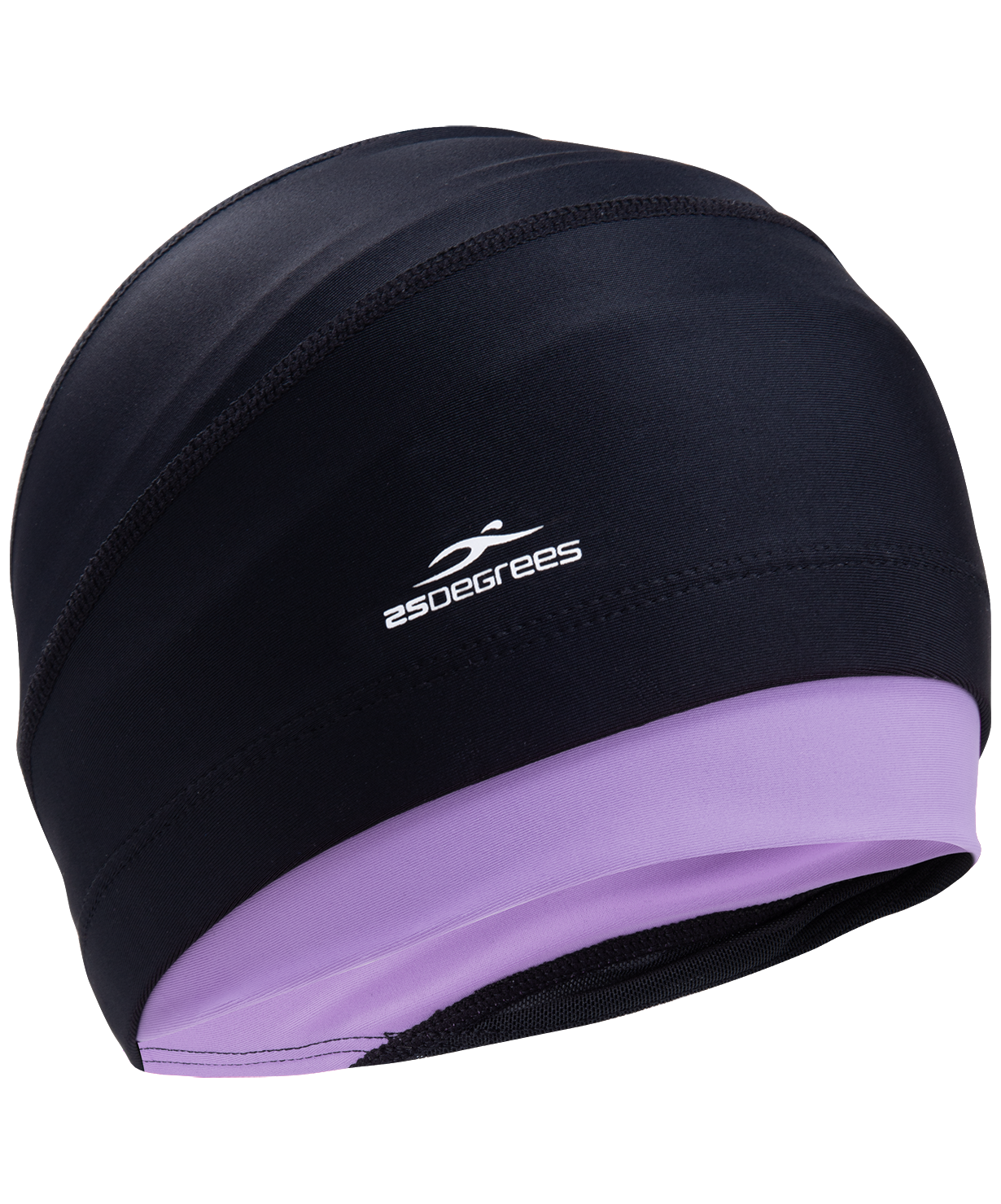 

Шапочка для плавания 25degrees Duplo Black/lilac, полиамид, для длинных волос, Черный;фиолетовый, Duplo
