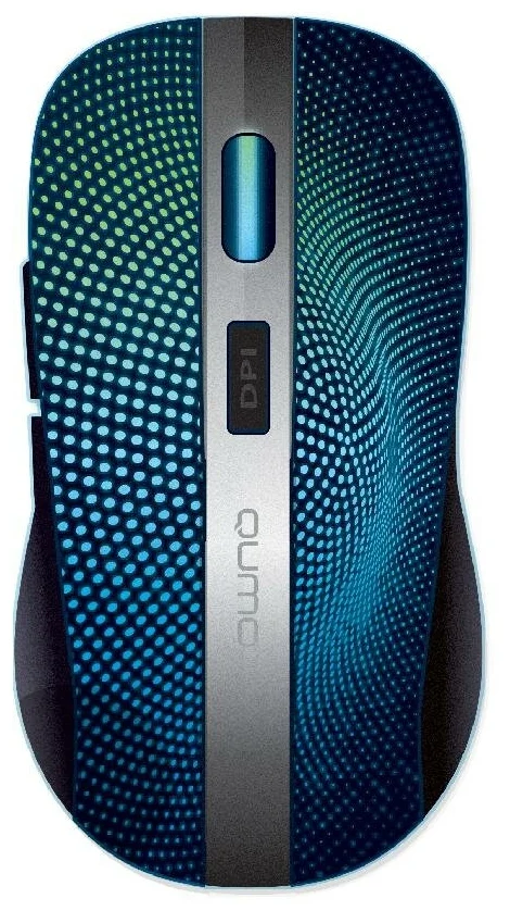 Беспроводная игровая мышь QUMO Comfort M18 Black