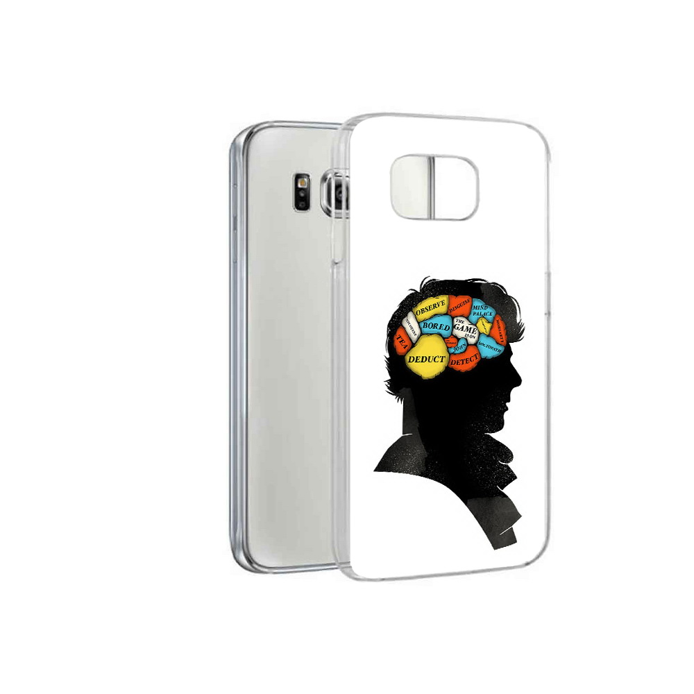 

Чехол MyPads Tocco для Samsung Galaxy S6 темный рисунок (PT12300.506.640), Прозрачный, Tocco