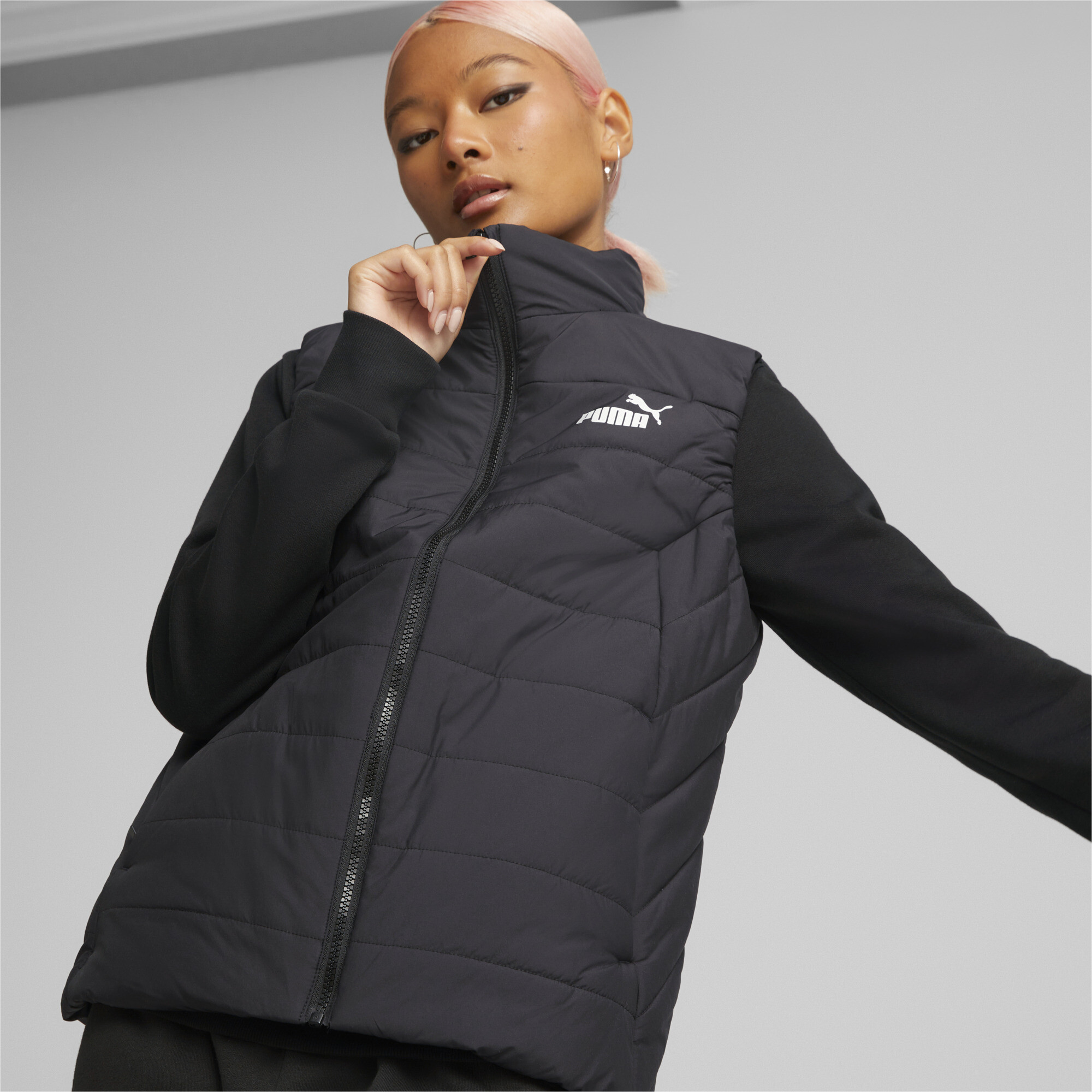 Утепленный жилет женский PUMA ESS Padded Vest черный S