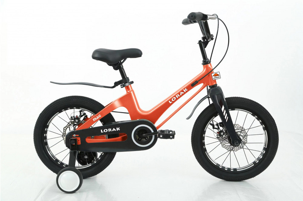 Велосипед детский LORAK 2024 Mag 18 Disk рост 18 110-127 см, оранжевый