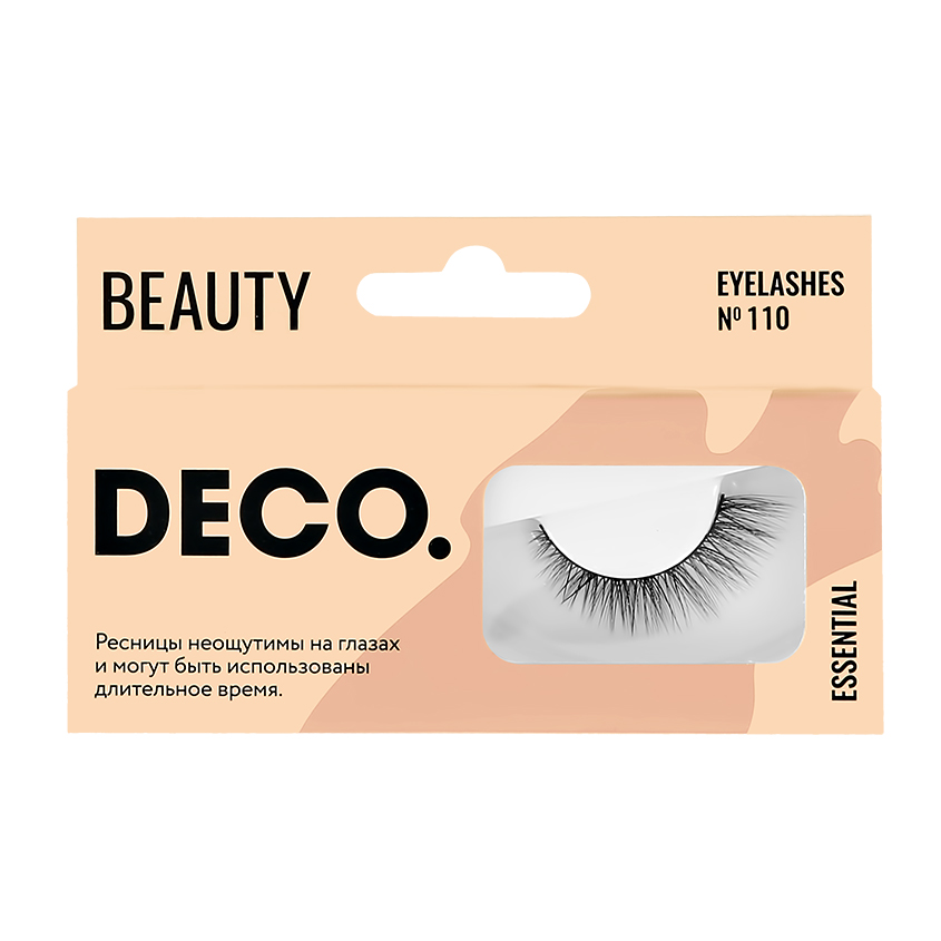 Накладные ресницы DECO. ESSENTIAL №110 deco накладные ресницы shade 505 charmer 1