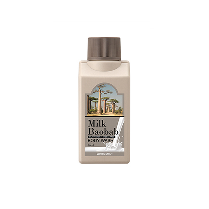 Гель для душа MILKBAOBAB BODY WASH WHITE SOAP TRAVEL EDITION 70 мл