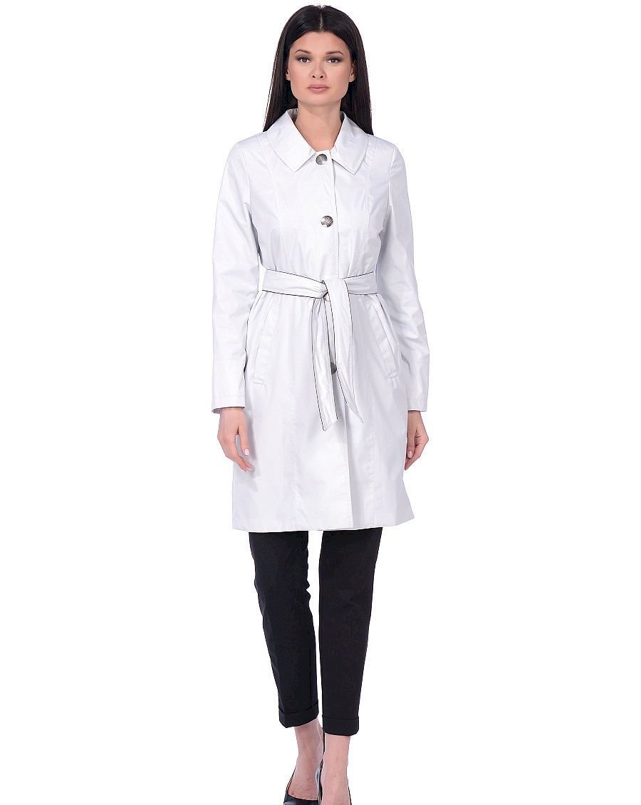 

Плащ женский Maritta 21-1003-10 белый 40 EU, 21-1003-10