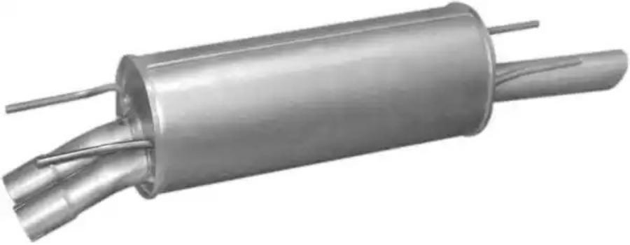 

POLMOSTROW 17606 Глушитель задняя часть 1шт