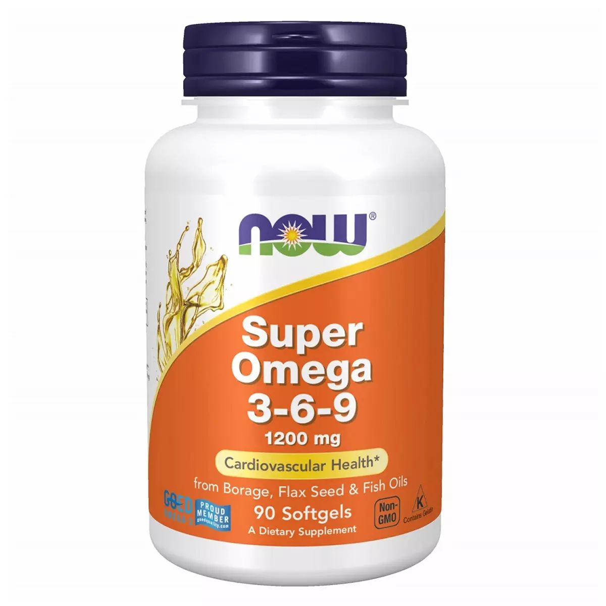 Super Omega 3-6-9 NOW капсулы 1200 мг 90 шт.