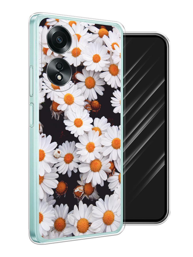 

Чехол Awog на Oppo A58 4G "Ромашковое поле", Белый, 2514950-1