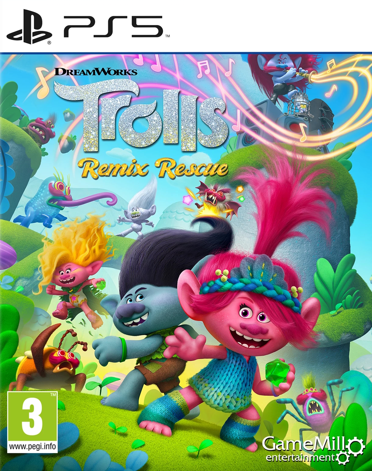 Игра DreamWorks Trolls Remix Rescue (PS5, полностью на иностранном языке)