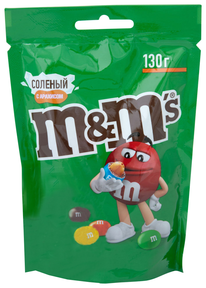 

Драже M&Ms с соленым арахисом и молочным шоколадом 130г