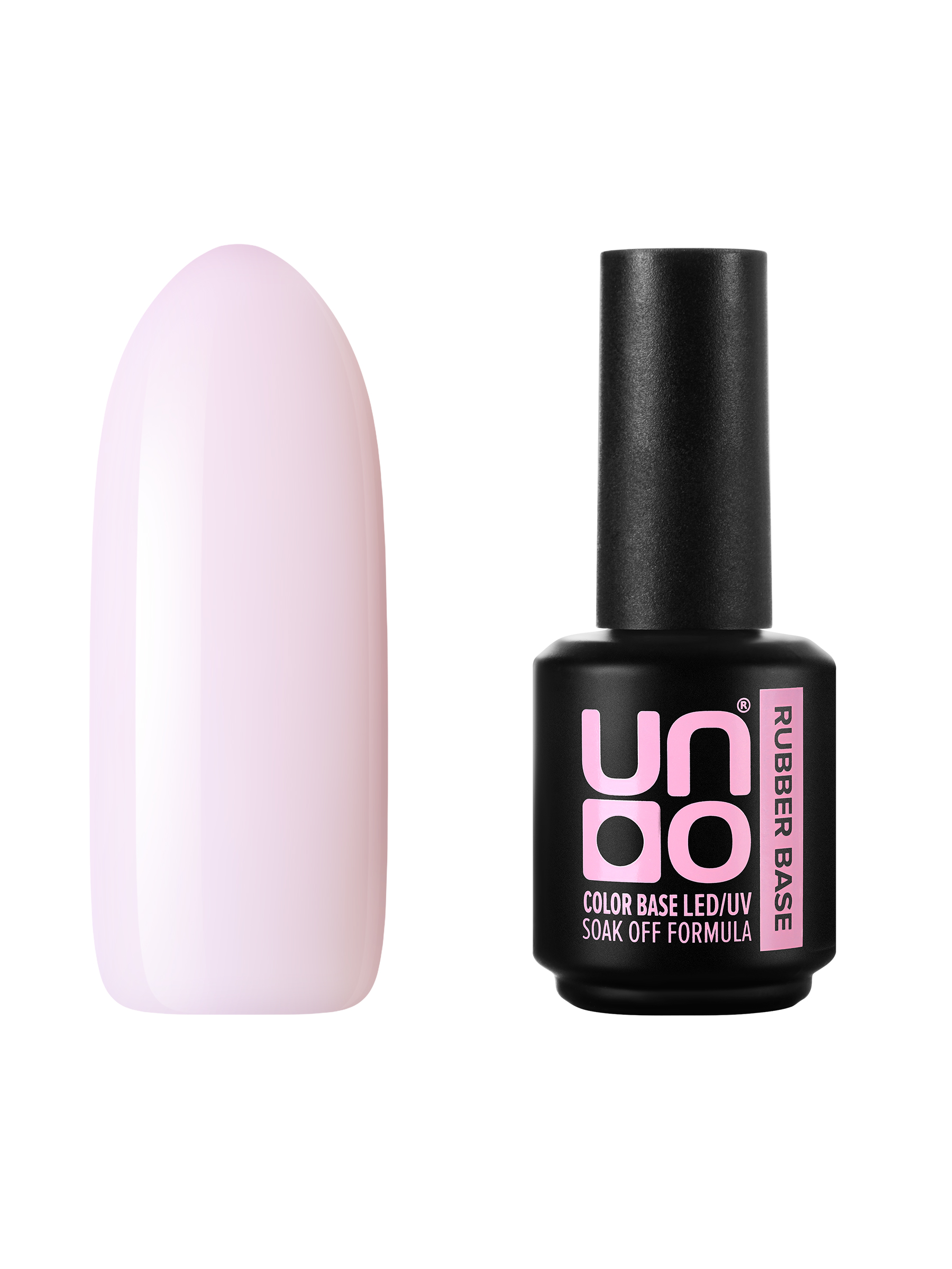 Камуфлирующая база для ногтей UNO цветная основа под гель-лак для френча нюд розовая, 12 г shiseido выравнивающая основа под макияж refining makeup primer