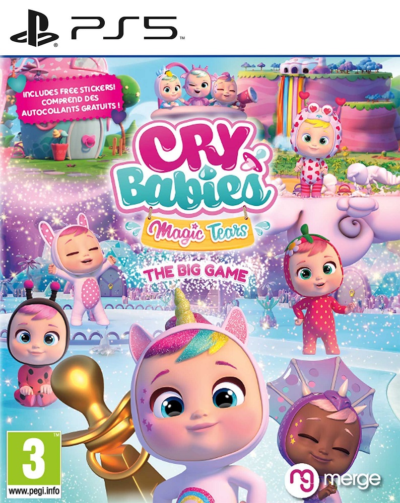 

Игра Cry Babies Magic Tears: The Big Game (PS5, полностью на иностранном языке), Cry Babies Magic Tears: The Big Game