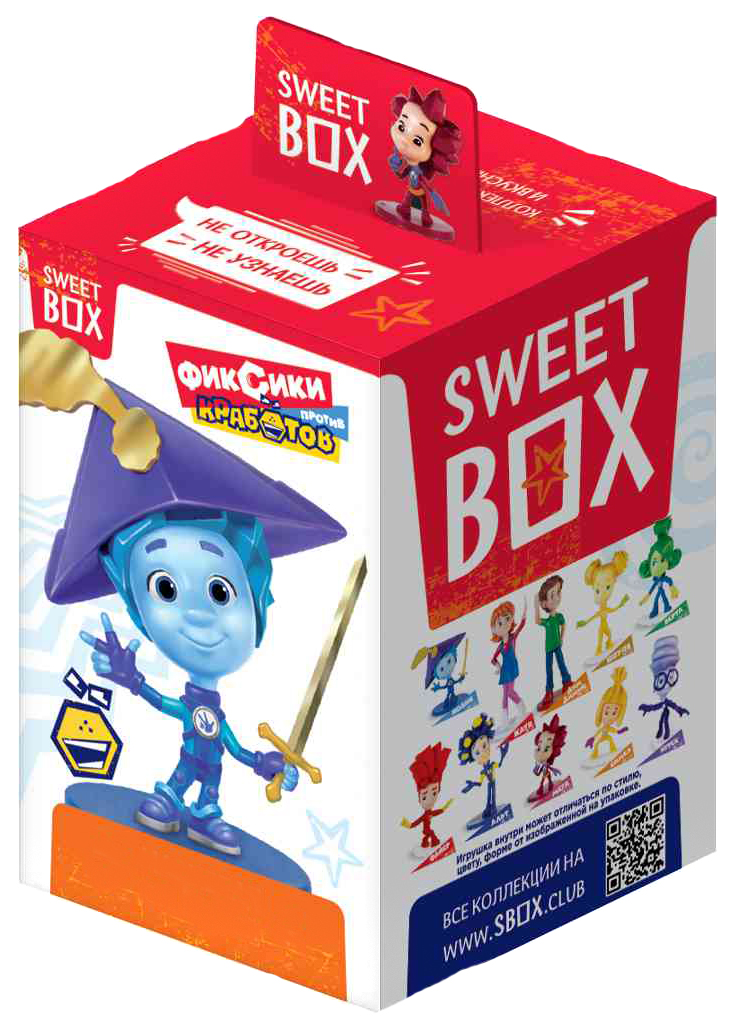 Карамель Sweet Box на палочке с игрушкой 11.4г