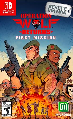 Игра Operation Wolf Returns: First Mission (NS, полностью на иностранном языке)