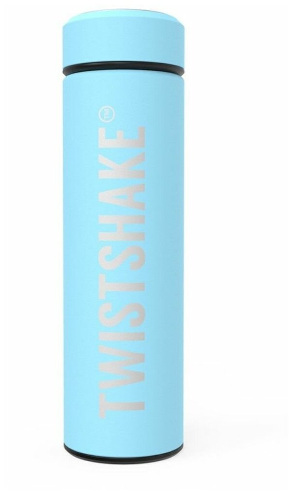 фото Термос twistshake (hot or cold bottle) 420 мл. пастельный синий (pastel blue). арт. 78298