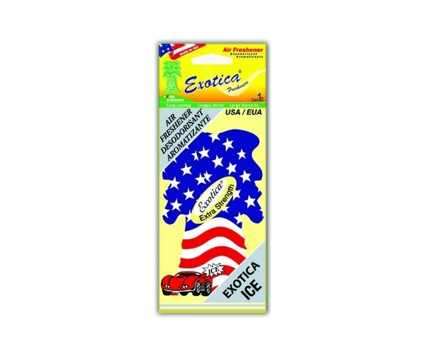 

Ароматизатор в машину EXOTICA USA PT24C1-FLG-ICE, USA PT24C1-FLG- ICE