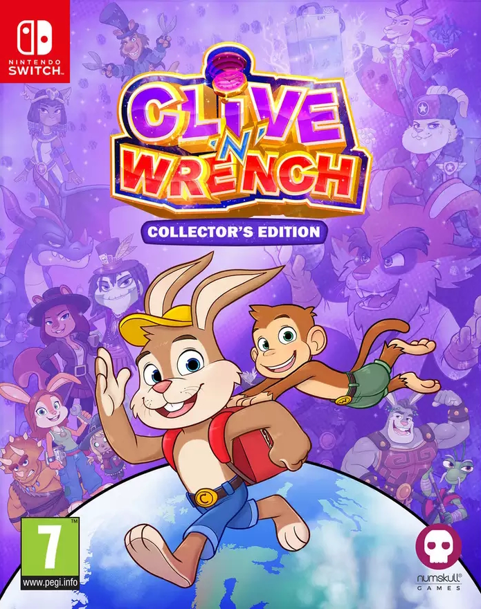 Игра Clive 'N' Wrench Collector's Edition (NS, полностью на иностранном языке)