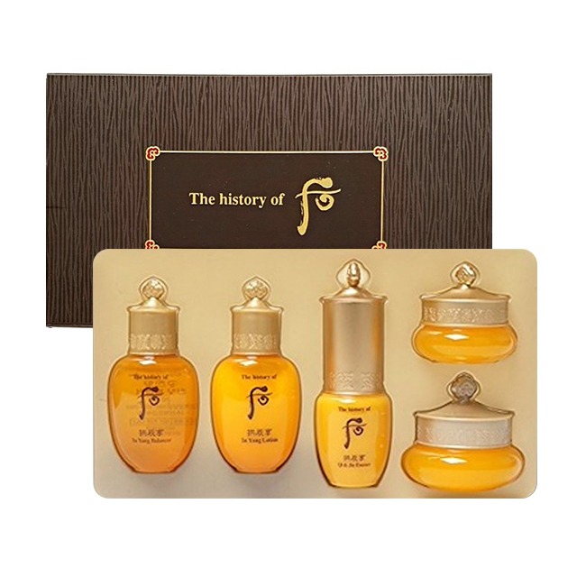 Набор миниатюр The History of Whoo Ja Saeng Essence Special Gift Set 5 items