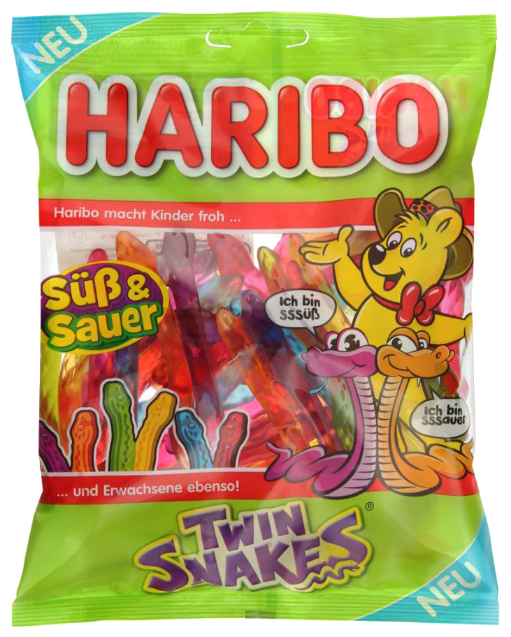 

Мармелад Haribo жевательный Супер змейки 175г