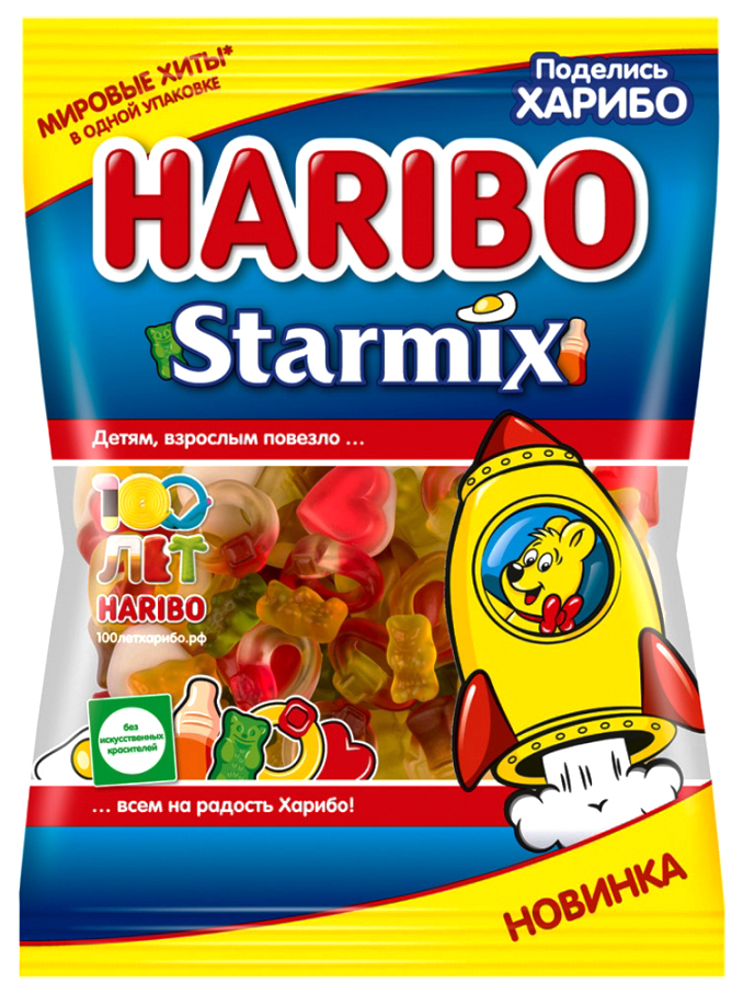 

Мармелад Haribo жевательный Starmix 155г