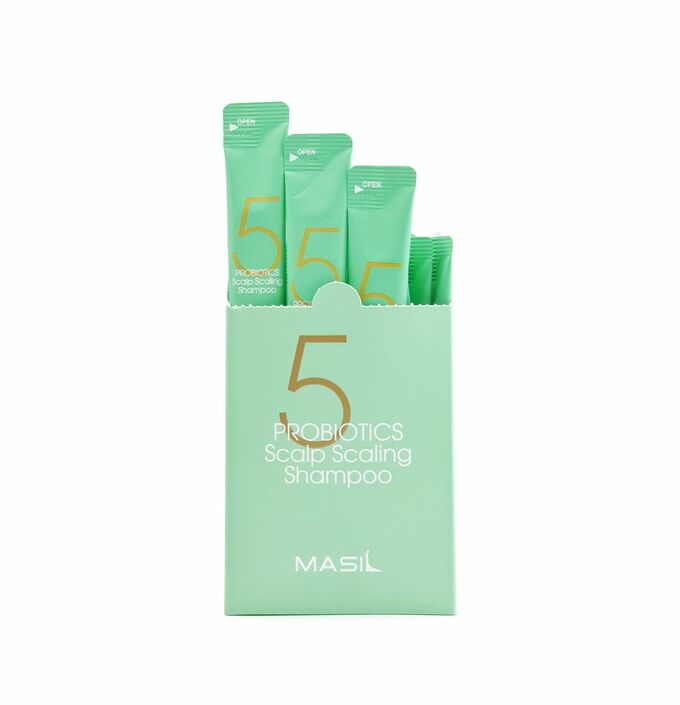 Глубокоочищающий шампунь Masil 5 Probiotics Scalp Scaling Shampoo с пробиотиками 20 шт