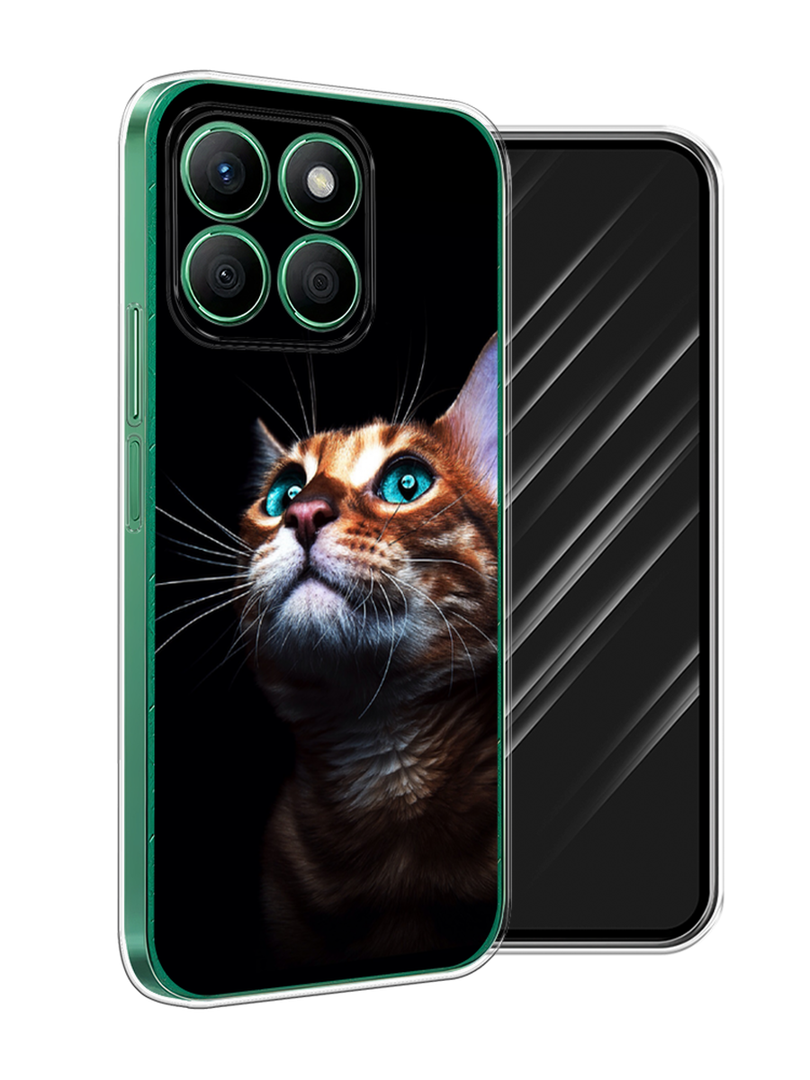 

Чехол Awog на Honor X8B "Мечтательный кот", Коричневый, 6123250-1