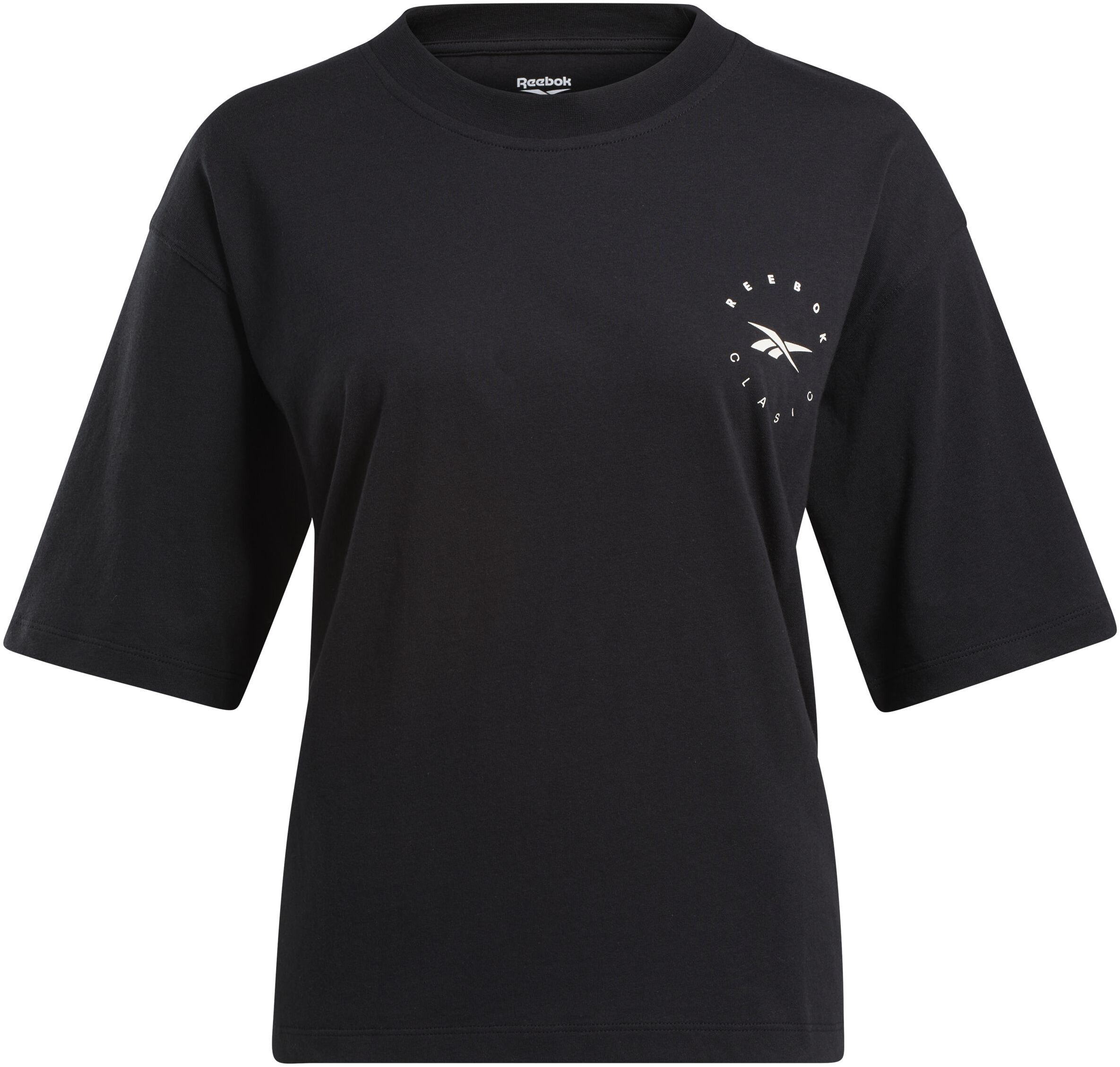 

Футболка женская Reebok Q3 IDE TEE черная S, Черный, Q3 IDE TEE
