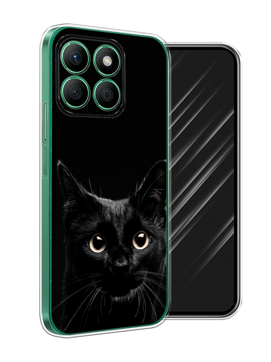 

Чехол Awog на Honor X8B "Добрый кот", Черный, 6123250-1