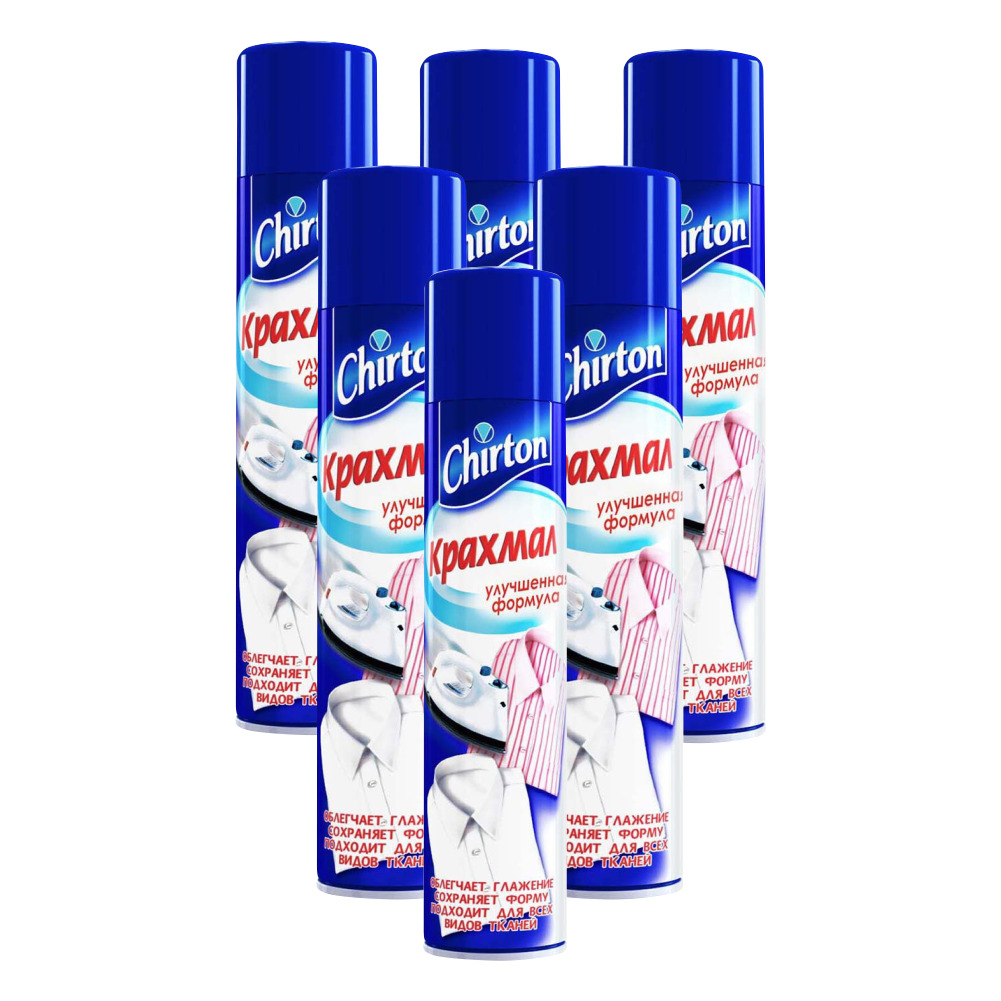 Комплект Крахмал-спрей Chirton 300 мл х 6 шт
