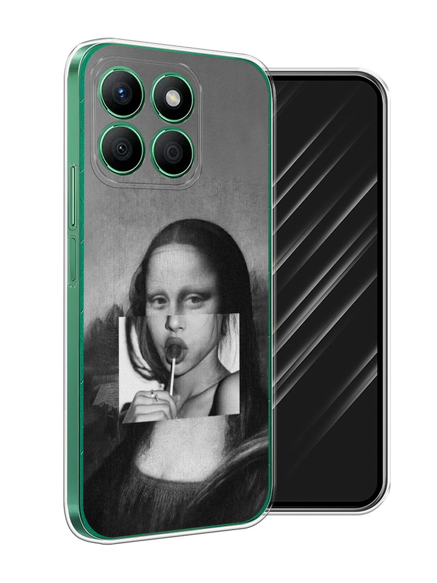

Чехол Awog на Honor X8B "Mona Lisa sucking lollipop", Серый, 6123250-1