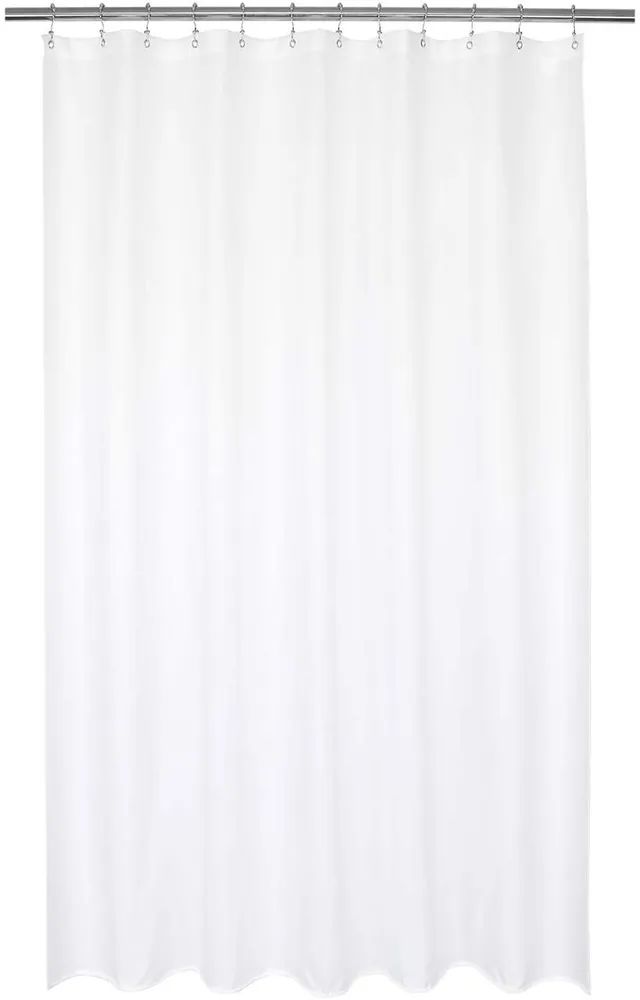 Штора для ванной Carnation Home Fashions Nylon Liner White защитная