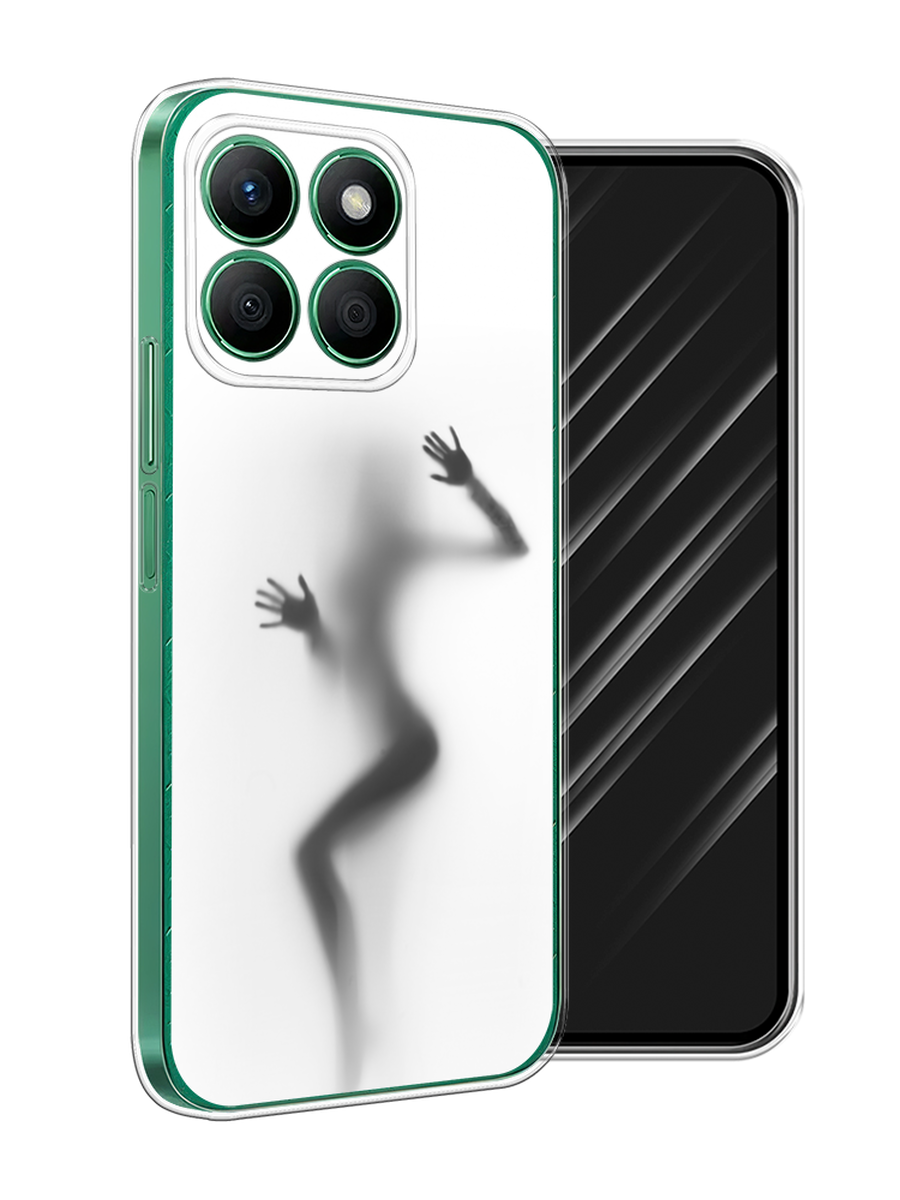 

Чехол Awog на Honor X8B "Девушка в душе", Серый;белый;черный, 6123250-1
