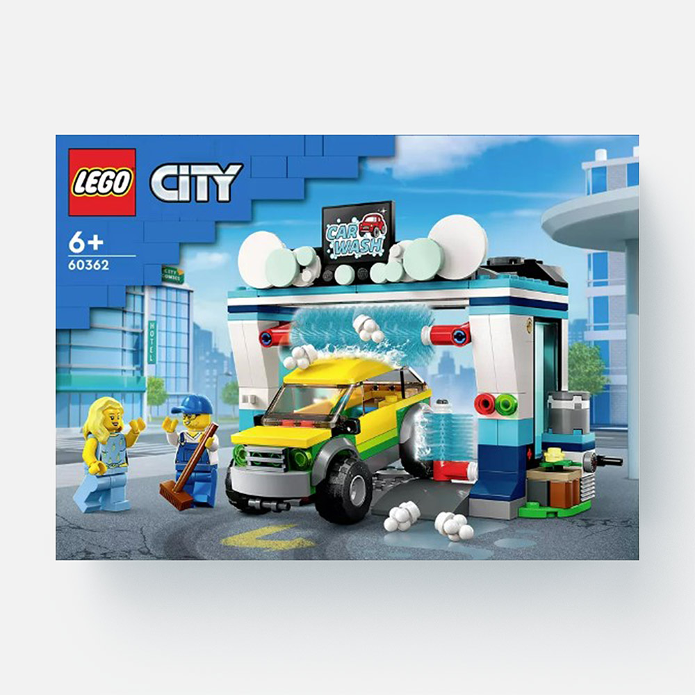 Конструктор LEGO City Автомойка, 243 детали, 60362