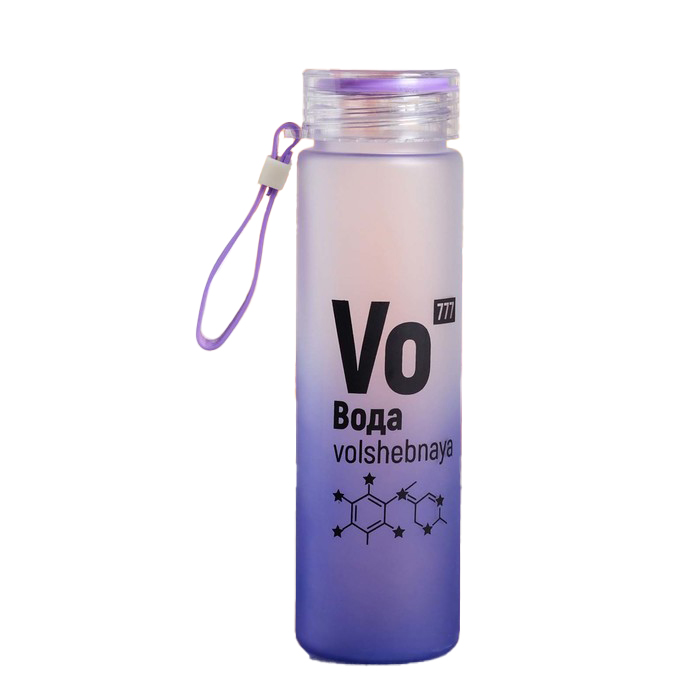 Бутылка Svoboda Voli Вода 550 мл фиолетовый
