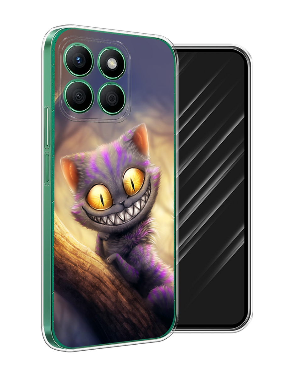 

Чехол Awog на Honor X8B "Cheshire Cat", Фиолетовый;желтый, 6123250-1