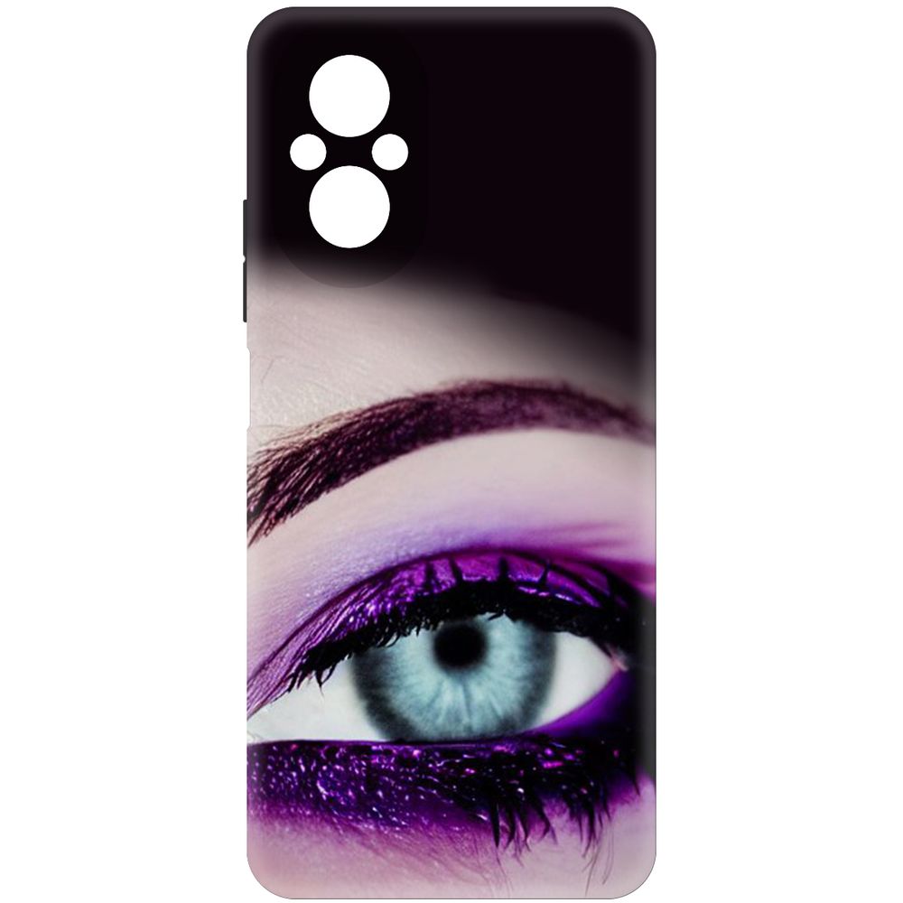

Чехол-накладка Krutoff Soft Case Взгляд для Realme C67 черный