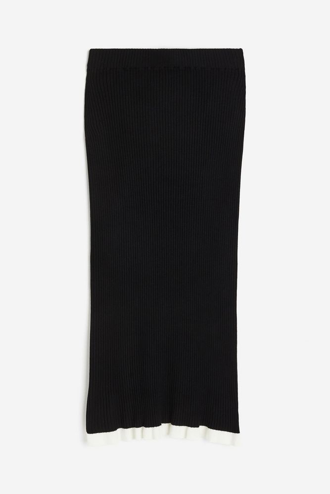 

Юбка женская H&M 1214616 черная 2XS, Черный, 1214616