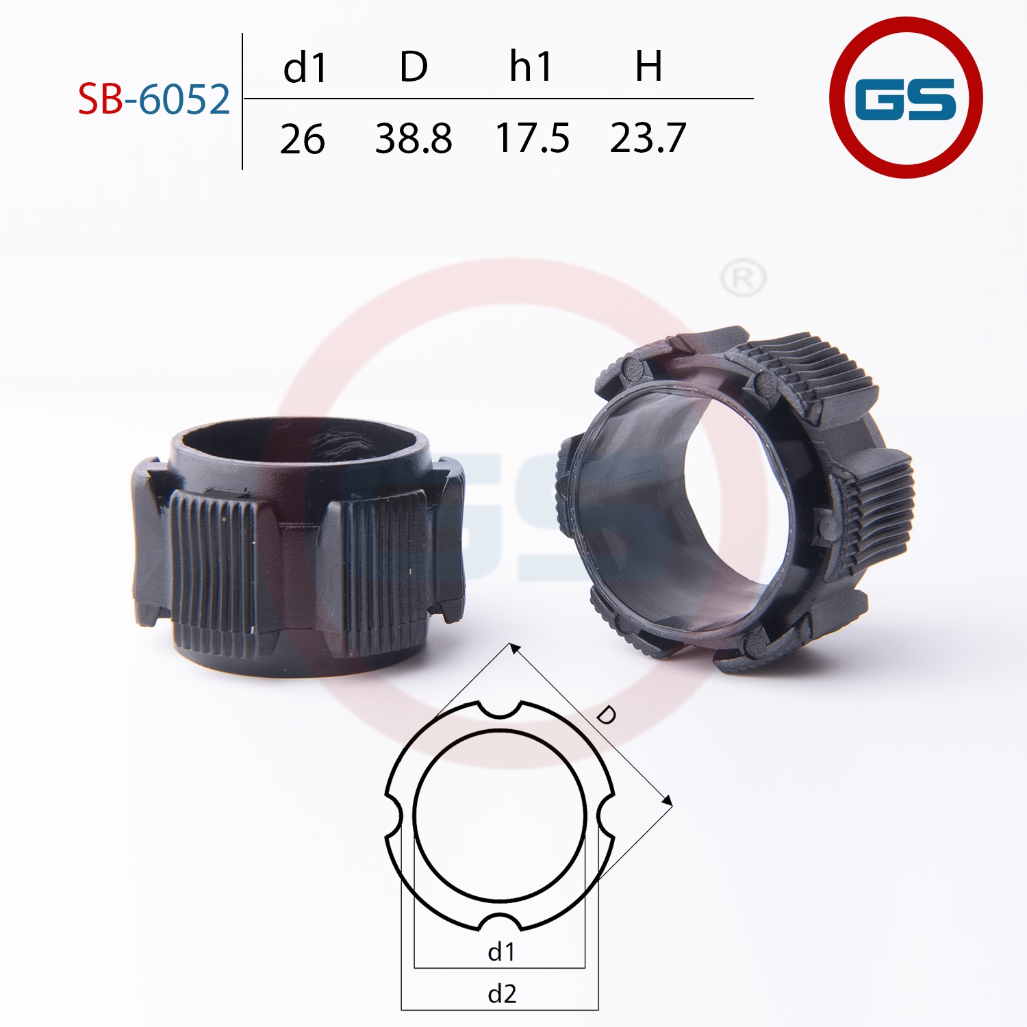 

Втулка Mercedes B W245 2005-2011, Mini Cooper II 2006- GS (SB-6052), SB-6052, SB6052