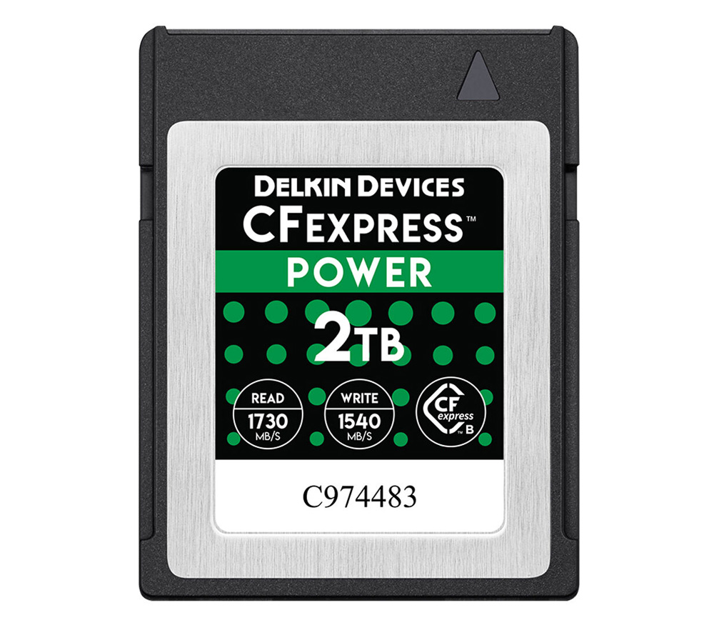 Карта памяти Delkin Devices CFexpress Type B 2TB Power