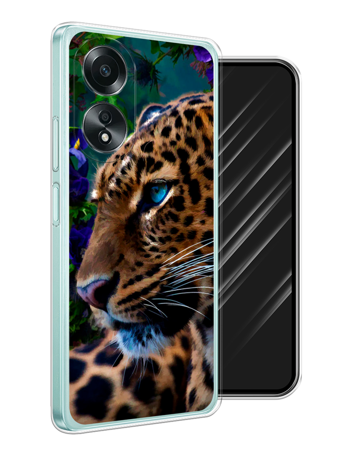 

Чехол Awog на Oppo A58 4G "Хищный взгляд", Оранжевый;зеленый;фиолетовый, 2514950-1