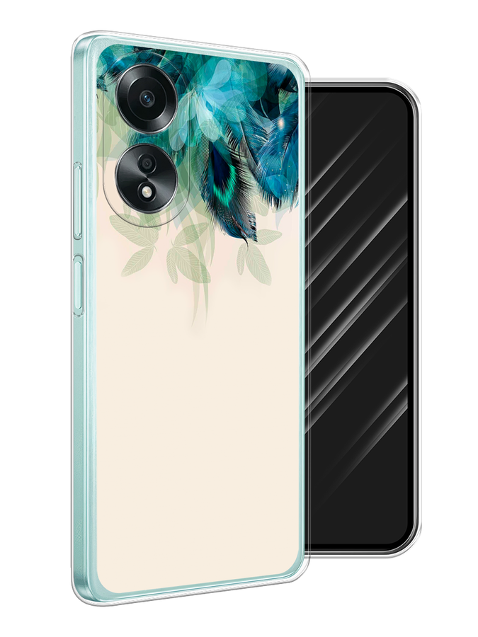 

Чехол Awog на Oppo A58 4G "Перья голубого цвета", Бежевый;синий;бирюзовый, 2514950-1