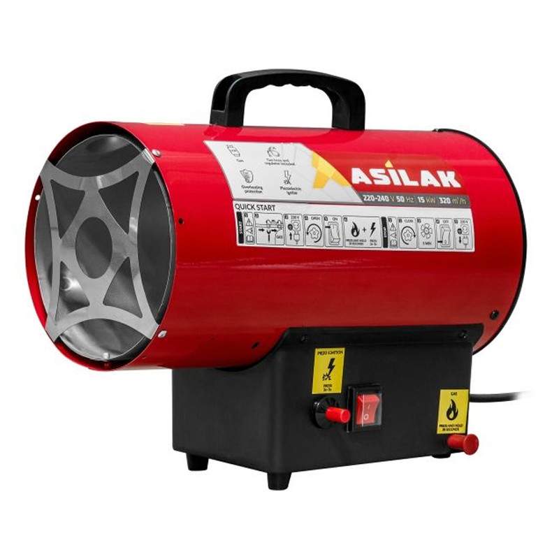 

Пушка тепловая газовая ASILAK SLG-15000 (AS6310-2), Красный