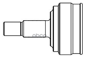 

Шрус Наруж.Opel Astra G 1.8-2.0, 2.0d 98-05, Vectra B 1.8-2.5, 2.0d 96-03 GSP арт. 844049