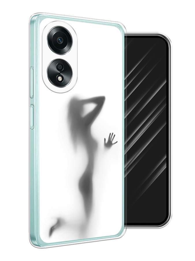 

Чехол Awog на Oppo A58 4G "Стекло в душе", Белый;серый;черный, 2514950-1